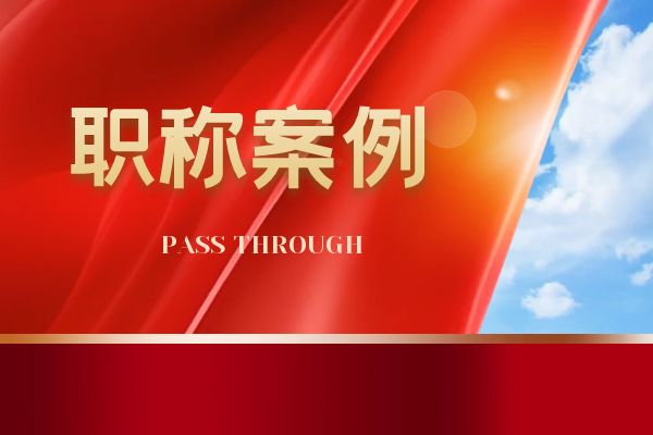 泰州浙江省环保中级职称案例